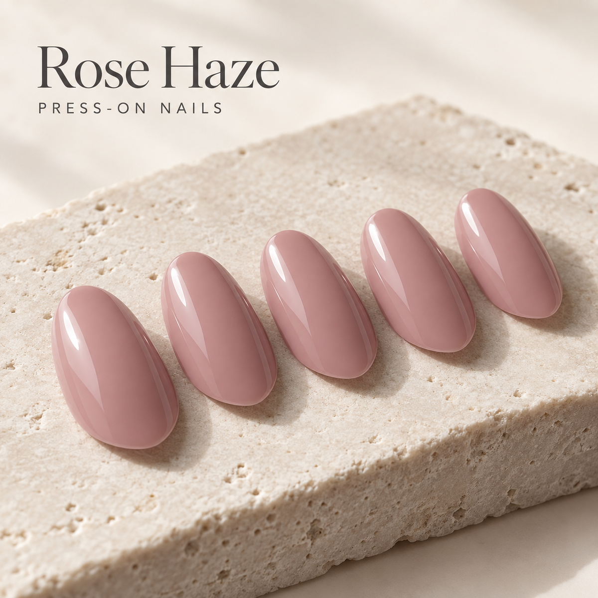 Rose Haze Press On Nails