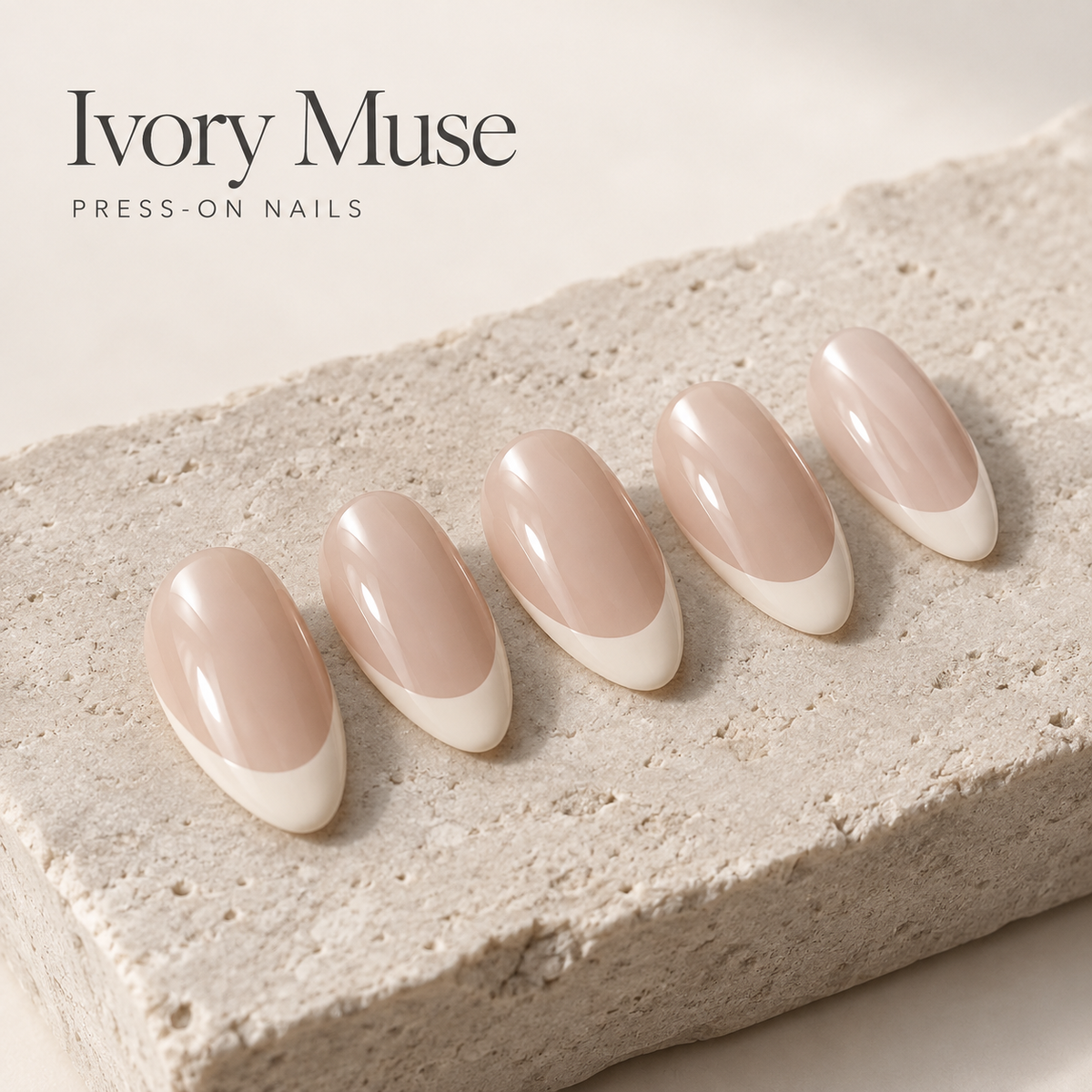 Ivory Muse Press On Nails