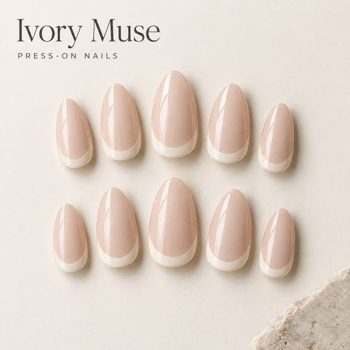 Ivory Muse Press On Nails